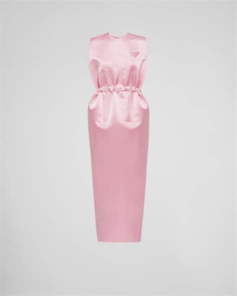 prada pink button detail dress|Prada Livermore.